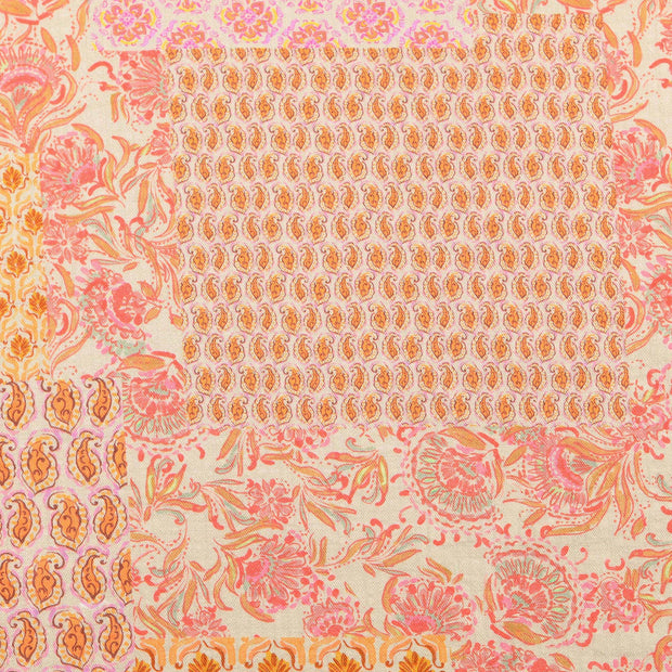  fabric Patchwork Orange