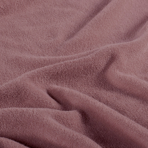 Rizo Stretch tela Unicolor Rosa antiguo
