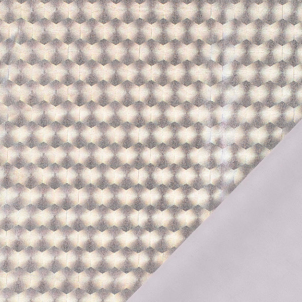 Polyester Jersey stof foliedruk 