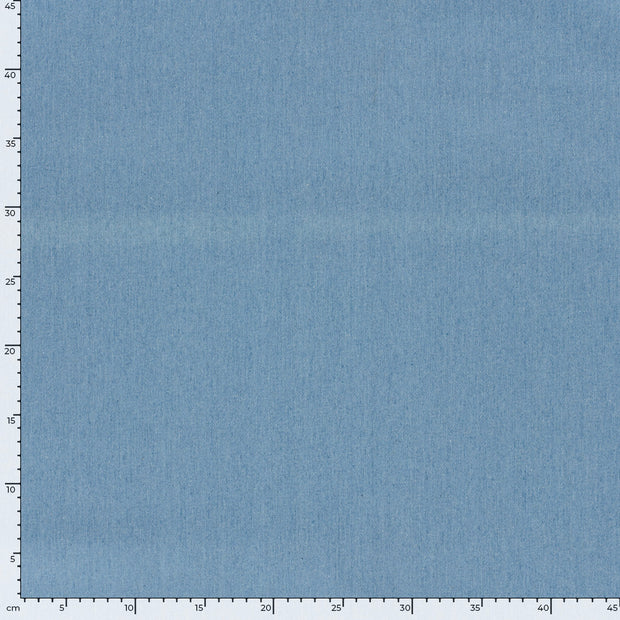 Denim fabric Unicolour Baby Blue
