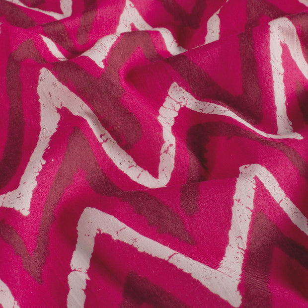 Voile fabric Abstract 