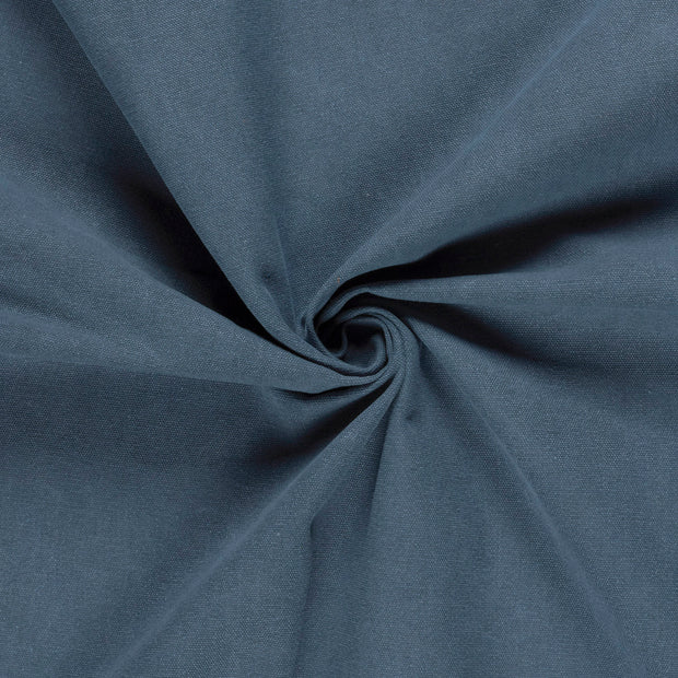 Canvas tissu Bleu acier 
