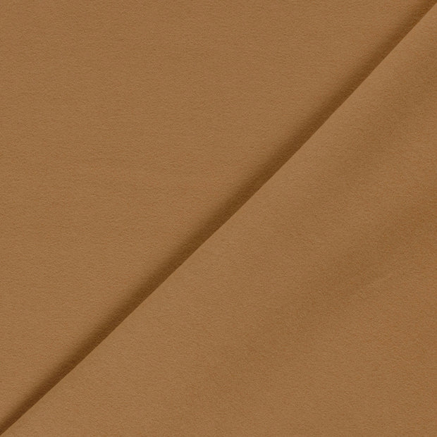 Mantel Wool Touch fabric Unicolour brushed 