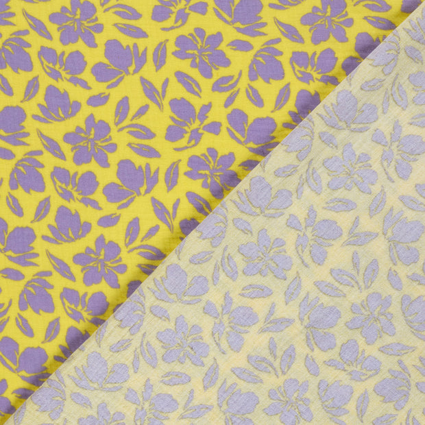 Muslin fabric Flowers printed 