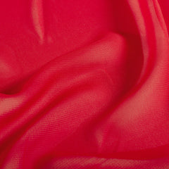 Chiffon Unicolore Rouge