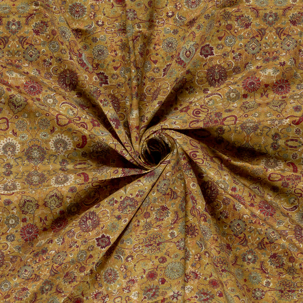 Cotton Poplin fabric Oker 