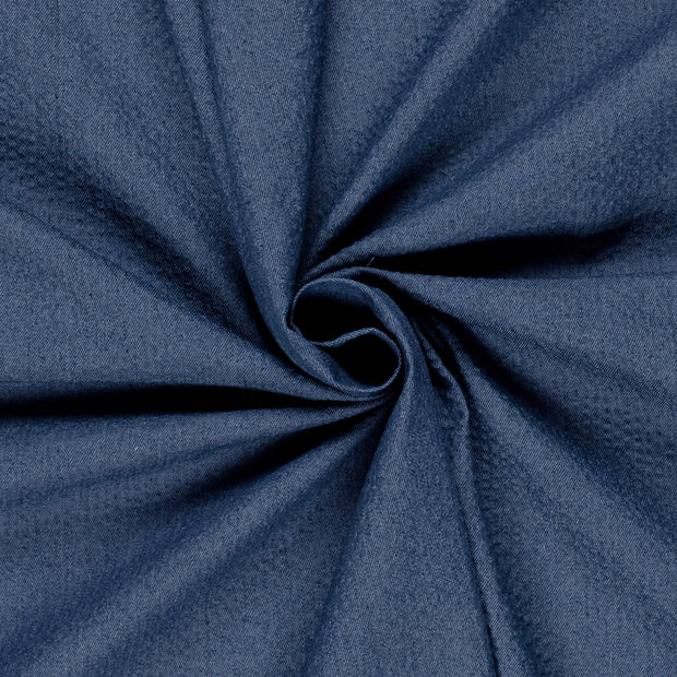 Jeans tissu Unicolore Bleu acier