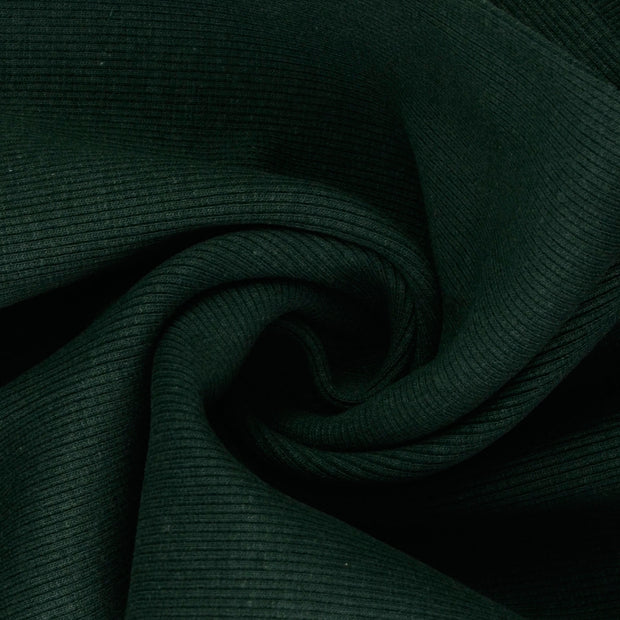Heavy Knit fabric Forest Green 