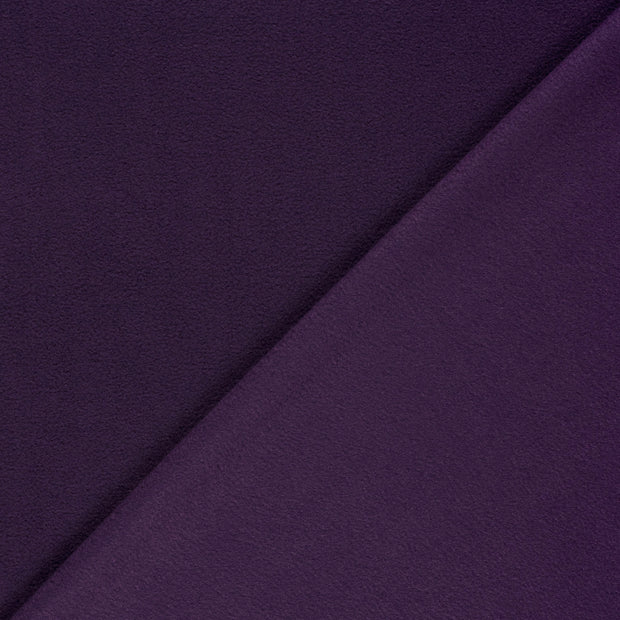 Polar Fleece stof Effen brushed 