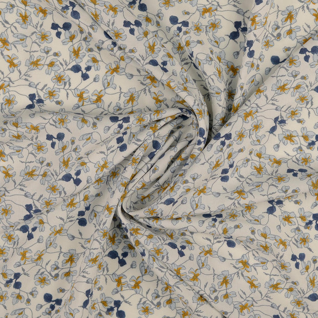 Viscose Poplin stof bedrukt 