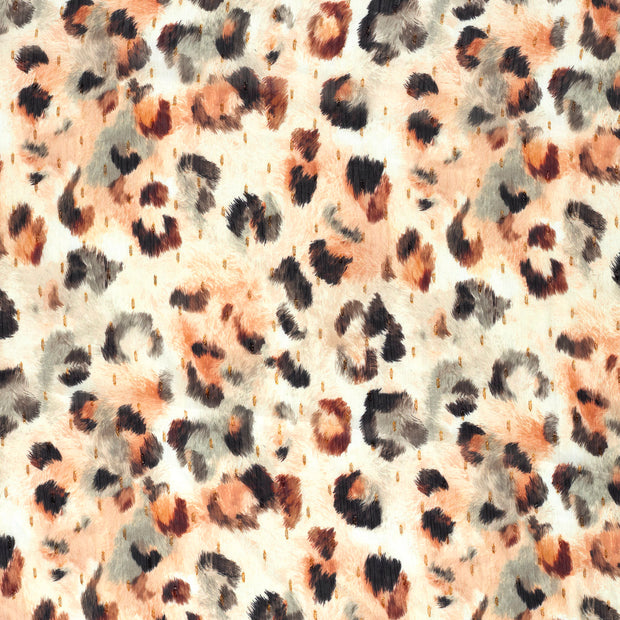 Chiffon fabric Orange semi-transparent 