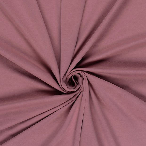 Felpa GOTS tela Mauve 