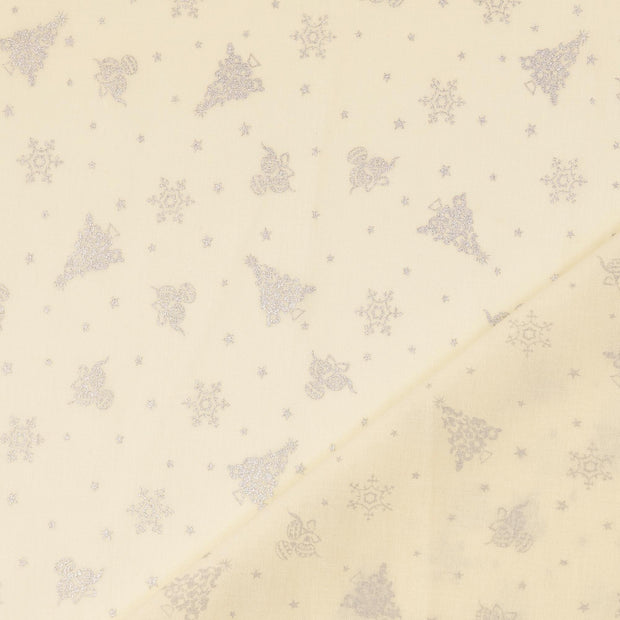  fabric Off White printed 