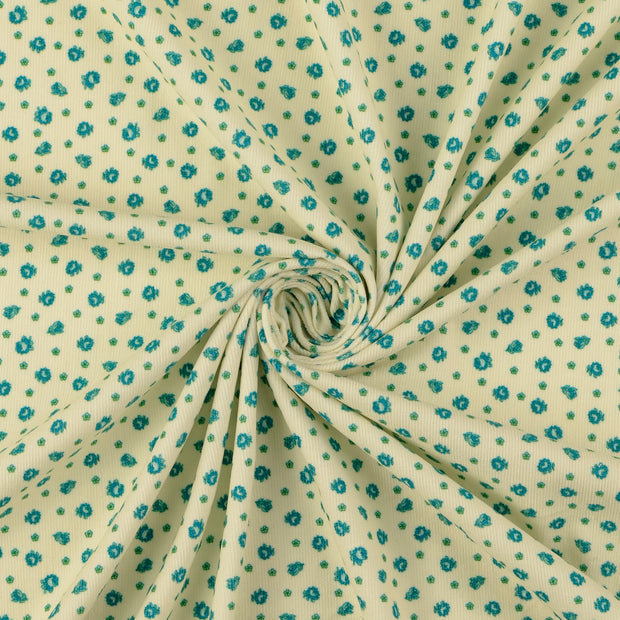 Corduroy 4.5w fabric Dark Mint 