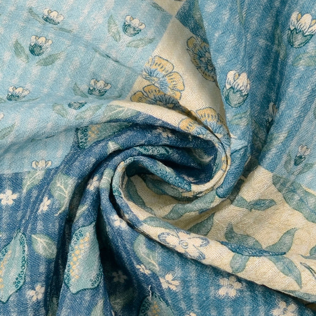 Baumwolle Popeline fabrik Babyblau 