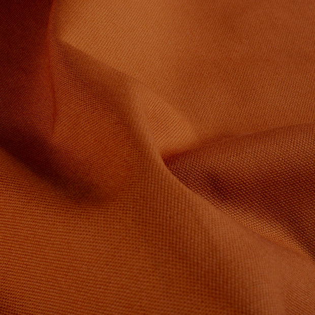 Canvas tissu Unicolore Brique