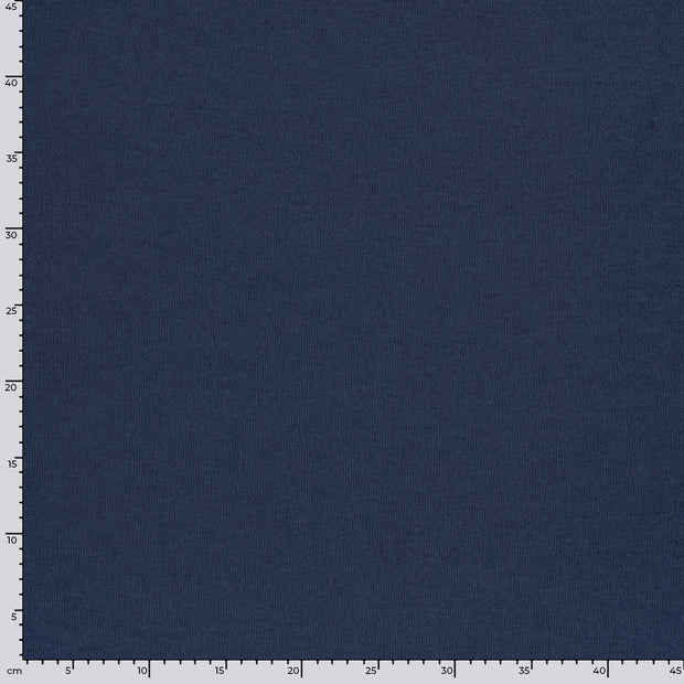Poly Viscose Jersey fabric Melange Navy
