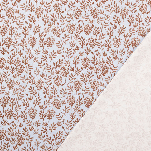 Jersey fabric Sky Blue printed 