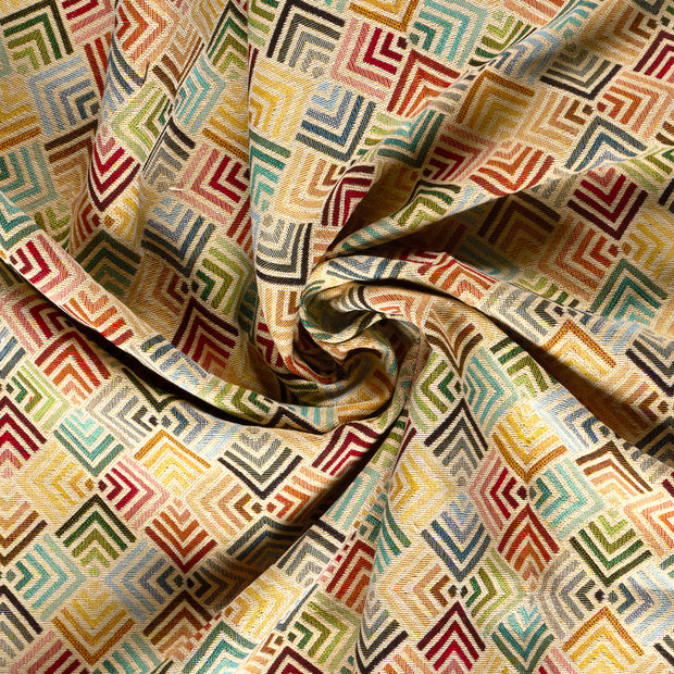 Gobelin stof Beige jacquard 