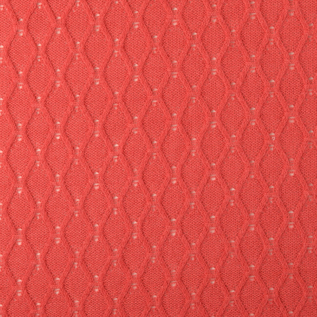 Woven Polyester tela Unicolor Rojo