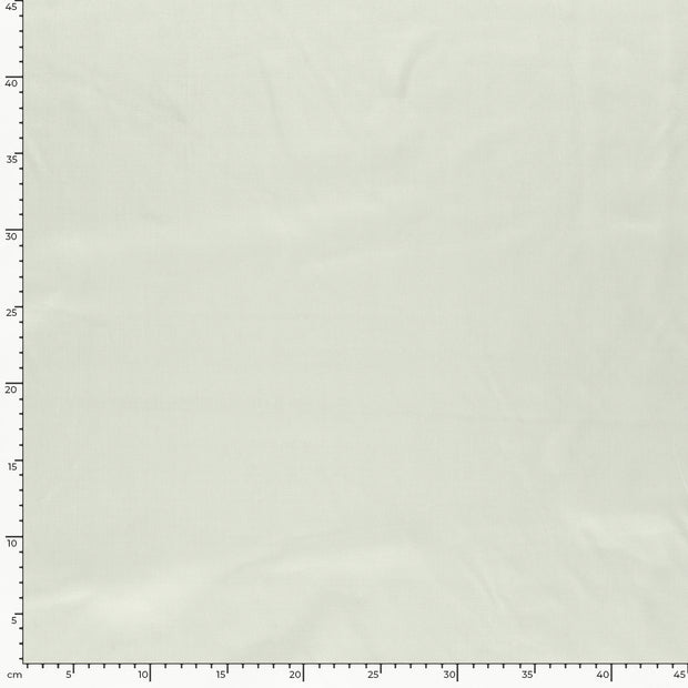 Satin tissu Unicolore Blanc cassé