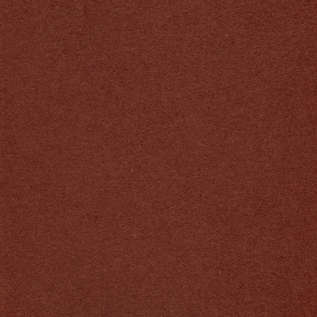 Chiffon en laine tissu Unicolore Brique