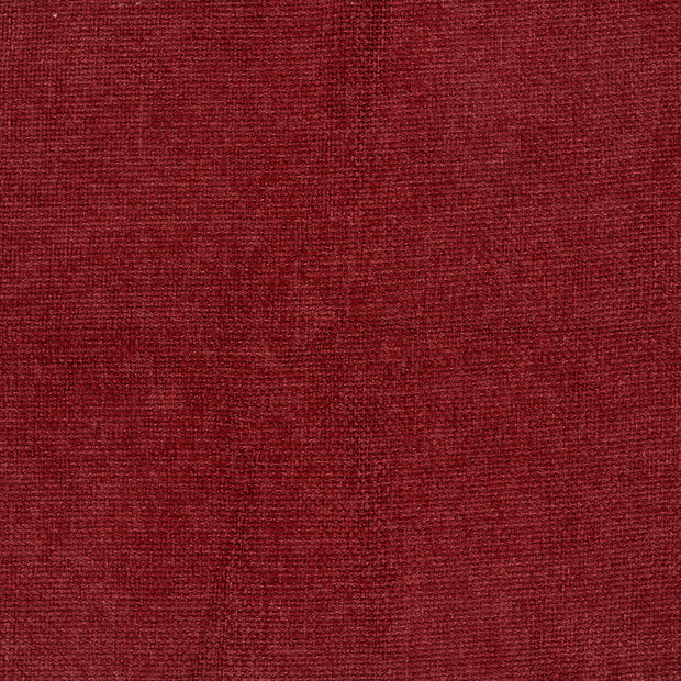 Chenille fabric Red matte 