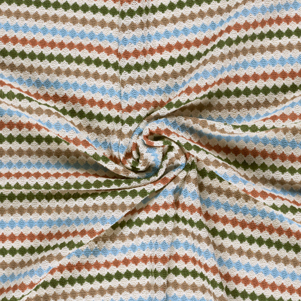  fabric Green yarn dyed 