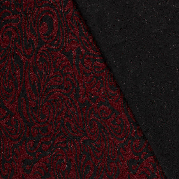 Jacquard fabric Abstract Lurex 
