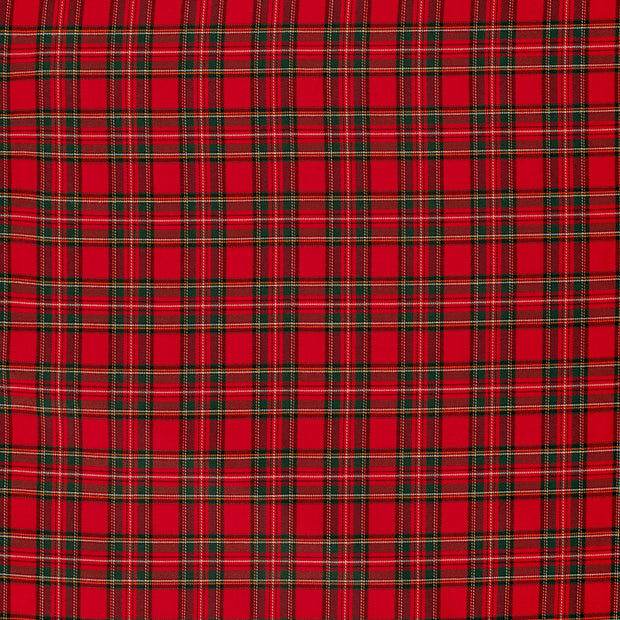 Gabardine Stretch fabrik Rot matt 