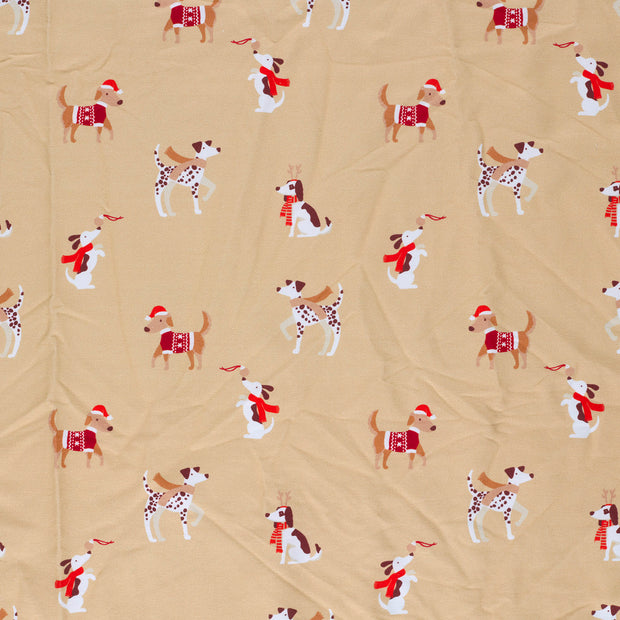 French Terry fabric Beige 