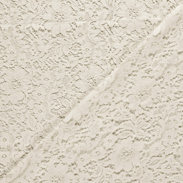 Dentelle tissu fleurs 
