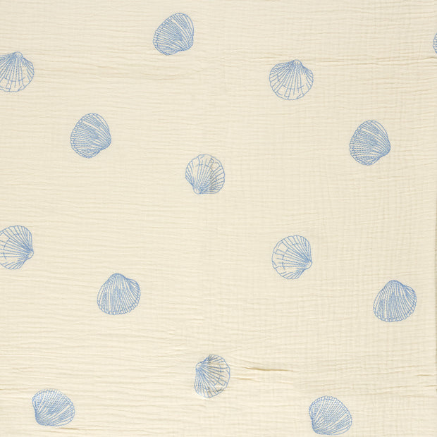 Muslin fabric Light Blue 