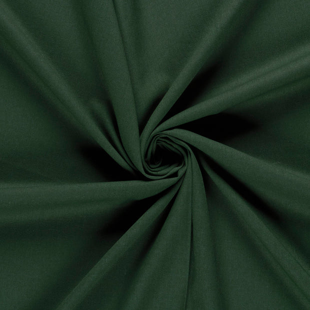Geweven Viscose Linnen stof Donker groen 