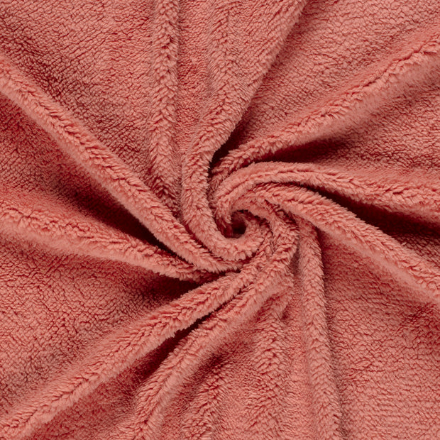 Sherpa Fleece fabrik Coral 
