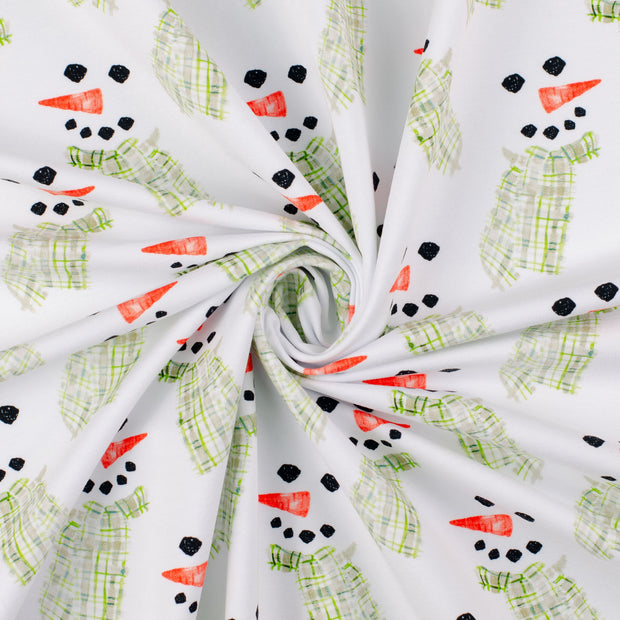 French Terry fabric Olive Green 