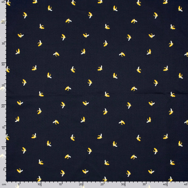 Zwembroek quick dry recycled stof Bananen Marine