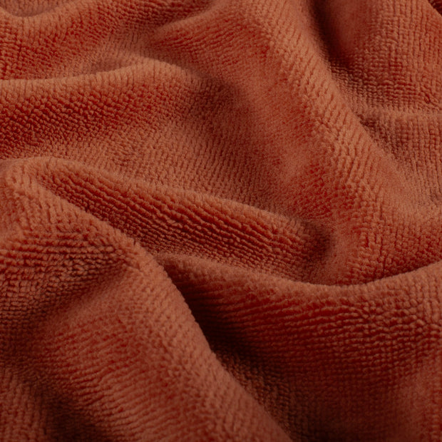 Bambú Forro tela Unicolor Ladrillo