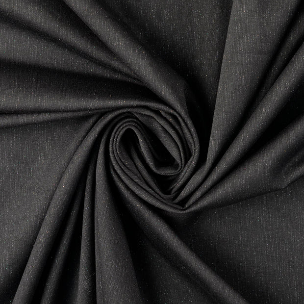Punta di Roma fabric Black 