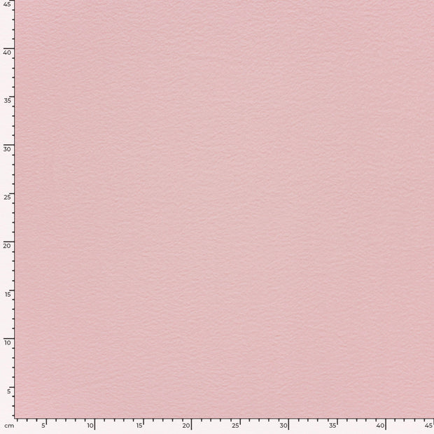 Polaire tissu Unicolore Rose clair
