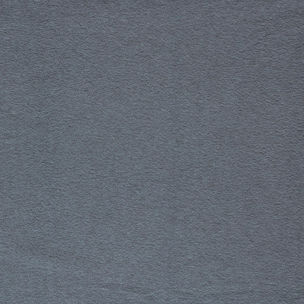 Fleece fabric Steel Blue soft 