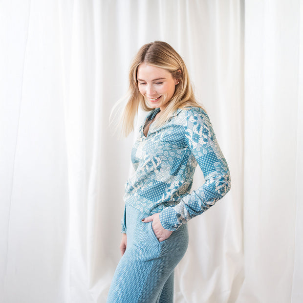 Cotton Poplin fabric Paisley digital printed 