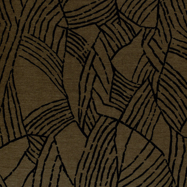 Poly Viscose Tricot tissu Gris taupe mat 