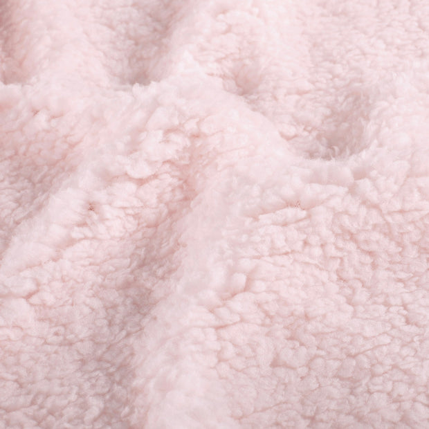 Fake Fur fabric Unicolour Light Pink