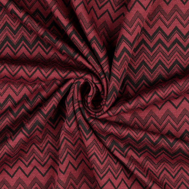 Jacquard tela Burdeos 