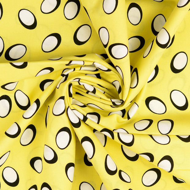  fabric Yellow printed 