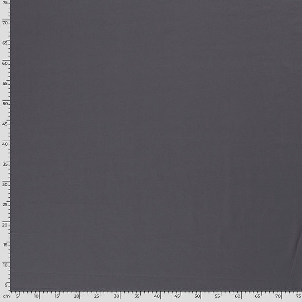 Jersey fabric Unicolour Dark Grey