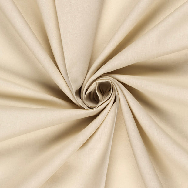 Cretonne Premium fabric Unicolour Beige