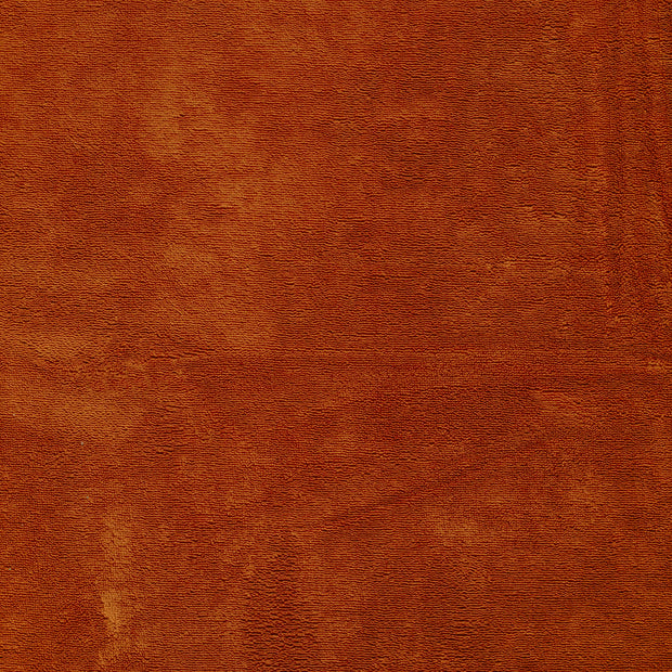Bamboo Fleece fabric Brique matte 