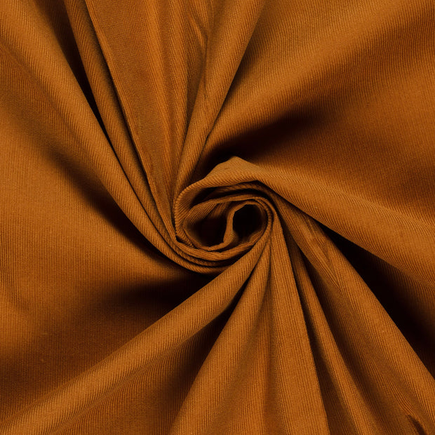 Babycord 21w fabric Unicolour Caramel